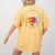 Back To School Teachers Crew Students Team ESOL Teacher Women's Comfort Colors T-Shirt Back Print Mustard