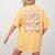Ballet Ghost Ballet Dancer Spooky Dance Halloween Teacher Women's Comfort Colors T-Shirt Back Print Mustard Ballet Ghost Ballet Dancer Spooky Dance Halloween Teacher Women's Comfort Colors T-Shirt Back Print Mustard