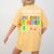 Battery Life Of a Preschool School Teacher School Week Women's Comfort Colors T-Shirt Back Print Mustard Battery Life Of a Preschool School Teacher School Week Women's Comfort Colors T-Shirt Back Print Mustard