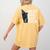 Best Dog Dad Ever Boston Terrier Dog Lover For Dad Men Women Girls Kids Women's Comfort Colors T-Shirt Back Print Mustard