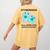 Biology T Shirts Science Biology Teacher Idea Women's Comfort Colors T-Shirt Back Print Mustard