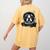 Boston Terrier Astronaut Shirt Spaceman Dog Space Lover Women's Comfort Colors T-Shirt Back Print Mustard