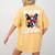 Boston Terrier Bostie Dog Breed Pet Bostie Mom Women's Comfort Colors T-Shirt Back Print Mustard
