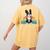 Boston Terrier Boston-Bulldog For Men Women Girls Kids Women's Comfort Colors T-Shirt Back Print Mustard