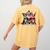 Boston Terrier Christmas Dogs Santa Reindeer Elf Women's Comfort Colors T-Shirt Back Print Mustard