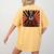 Boston Terrier Dog Japanese Art Samurai Ukiyo-e Women's Comfort Colors T-Shirt Back Print Mustard