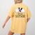 Boston Terrier Dog Lovers Sleepshirt Apparel Men Women Women's Comfort Colors T-Shirt Back Print Mustard