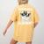 Boston Terrier Dog Official Sleepshirt Pajamas Nightgown For Men Women Girls Kids Women's Comfort Colors T-Shirt Back Print Mustard
