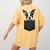 Boston Terrier Dog Puppy Dog In Pocket Cute Pet Lover Women's Comfort Colors T-Shirt Back Print Mustard