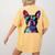 Boston Terrier Lovers Pop Art Boston Terrier Women's Comfort Colors T-Shirt Back Print Mustard