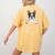 Boston Terrier In The Pocket Cute Boston Terrier Dog Lovers For Men Women Girls Kids Women's Comfort Colors T-Shirt Back Print Mustard
