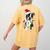 Boston Terrier Santa Christmas Lights Xmas Dog Lover Men Women Kids Women's Comfort Colors T-Shirt Back Print Mustard