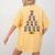 Boston Terrier Santa Hat Xmas Light Men Women Christmas Tree Women's Comfort Colors T-Shirt Back Print Mustard