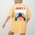 Boston Terriers Jowls Dog Mom Dog Dad Women's Comfort Colors T-Shirt Back Print Mustard