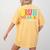 Bruh We Back Teacher First Day Of School Back To School Women's Comfort Colors T-Shirt Back Print Mustard Bruh We Back Teacher First Day Of School Back To School Women's Comfort Colors T-Shirt Back Print Mustard
