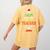 All Is Calm Said No 1st Grade Teacher Ever Christmas Teacher Women's Comfort Colors T-Shirt Back Print Mustard