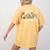 All Is Calm Said No Teacher Ever Teacher Christmas Women's Comfort Colors T-Shirt Back Print Mustard