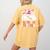 You Can't Scare Me I'm A Teacher Halloween Women's Comfort Colors T-Shirt Back Print Mustard