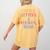Capital Letters And Periods Bruh Bruh Teacher Women Women's Comfort Colors T-Shirt Back Print Mustard