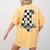 Checkered Fourth Grade Back To School Teachers Students Women's Comfort Colors T-Shirt Back Print Mustard Checkered Fourth Grade Back To School Teachers Students Women's Comfort Colors T-Shirt Back Print Mustard
