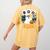 Chemistry Boo Ghost Element Of Surprise Science Teacher Tee Women's Comfort Colors T-Shirt Back Print Mustard