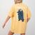 Chemistry Chemist Student Science Teacher Mole Women's Comfort Colors T-Shirt Back Print Mustard