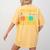 Chemistry Teacher Element Science Student Chemist Women's Comfort Colors T-Shirt Back Print Mustard