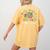 Colorful Math Teacher Retirement Solve The Problem Retired Women's Comfort Colors T-Shirt Back Print Mustard