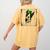 Cool Saint Patrick's Boston Terrier T Shirt For Dogs Lovers Women's Comfort Colors T-Shirt Back Print Mustard