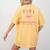 Coquette Bow Paraprofessional School Para Squad Teacher Aide Women's Comfort Colors T-Shirt Back Print Mustard