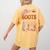 Cowboy Teacher These Boots Are Made-For Teaching School Women's Comfort Colors T-Shirt Back Print Mustard Cowboy Teacher These Boots Are Made-For Teaching School Women's Comfort Colors T-Shirt Back Print Mustard