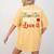 Crazy Teacher Men Women School Teachers Women's Comfort Colors T-Shirt Back Print Mustard