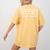 CTE Career And Technical Education -Adults CTE Teacher Health Theme Small Short Sleeve Women's Comfort Colors T-Shirt Back Print Mustard