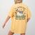 Cute Goose It's A Beautiful Day To Teach 1st Grade Teacher Women's Comfort Colors T-Shirt Back Print Mustard