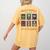 Cute Halloween Teacher Women's Comfort Colors T-Shirt Back Print Mustard Cute Halloween Teacher Women's Comfort Colors T-Shirt Back Print Mustard