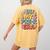 Cute Pre-K For Men Women Kindergarten Pre-K Teacher Women's Comfort Colors T-Shirt Back Print Mustard