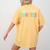 Cute Teacher Shirt Teacher Besties Women's Comfort Colors T-Shirt Back Print Mustard