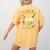 Dinosaurs Didn't Read Now They Are Extinct Reading Teacher Women's Comfort Colors T-Shirt Back Print Mustard Dinosaurs Didn't Read Now They Are Extinct Reading Teacher Women's Comfort Colors T-Shirt Back Print Mustard