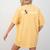 Disney Mickey Mouse Thumbs Up Best Teacher Ever Teacher Women's Comfort Colors T-Shirt Back Print Mustard