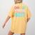 Donut Stress Just Do Your Best Teachers Testing Day For Men Women Girls Kids Women's Comfort Colors T-Shirt Back Print Mustard Donut Stress Just Do Your Best Teachers Testing Day For Men Women Girls Kids Women's Comfort Colors T-Shirt Back Print Mustard