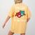 Drama Teacher For Theatre And Performing Arts Women's Comfort Colors T-Shirt Back Print Mustard