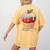 Dripping Apple Ice Cream Cone Cute Teacher Appreciation Women's Comfort Colors T-Shirt Back Print Mustard Dripping Apple Ice Cream Cone Cute Teacher Appreciation Women's Comfort Colors T-Shirt Back Print Mustard