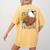 Eagle First Day Of School Teacher Back To School Eagle Women's Comfort Colors T-Shirt Back Print Mustard