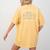 Easily Distracted By Rocks Geology Teacher Women's Comfort Colors T-Shirt Back Print Mustard