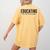 Educating Is Activism Feminist Social Justice Teacher For Men Women Women's Comfort Colors T-Shirt Back Print Mustard