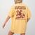 Elopement Wrangler Teacher ABA Behavior Support Cowboy Women's Comfort Colors T-Shirt Back Print Mustard
