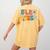 English Teacher Ela Vibes Teacher Kids First Day Of School Women's Comfort Colors T-Shirt Back Print Mustard