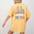 English Teaching ENL Teacher Language Is What We Do Women's Comfort Colors T-Shirt Back Print Mustard