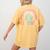 ESL Squad Teacher Crew Team Back To School English Rainbow Women's Comfort Colors T-Shirt Back Print Mustard