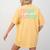 ESL Squad Teacher English As A Second Language Women's Comfort Colors T-Shirt Back Print Mustard ESL Squad Teacher English As A Second Language Women's Comfort Colors T-Shirt Back Print Mustard